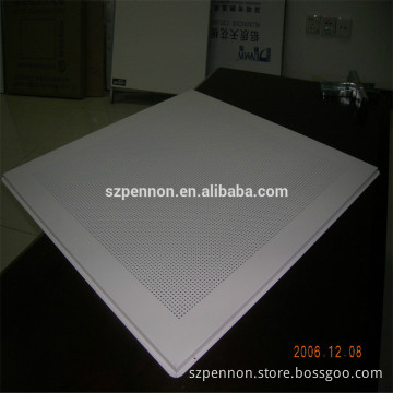 Perforated Design Aluminum Metal Square Tile Ceiling